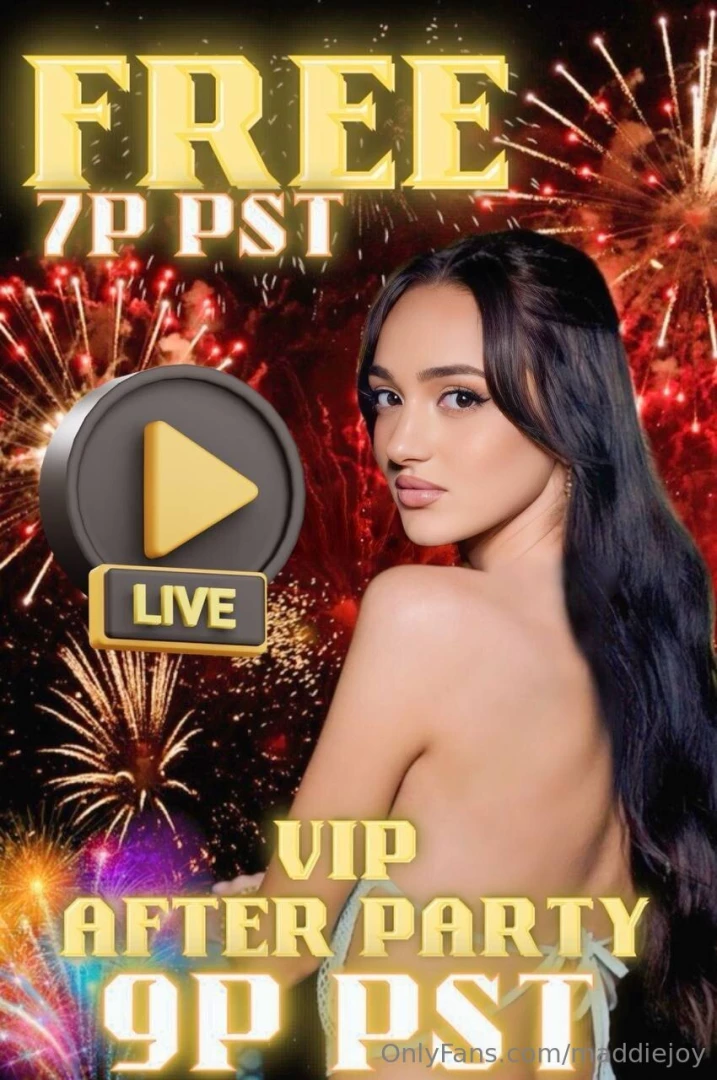 Livestream tomorrow 7p pst open entry 9p pst vip after party see you 