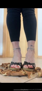This will be your food and you will eat it directly from my soles