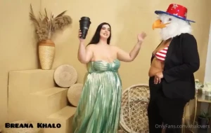 Blooper miss liberty owes uncle same some tax money so he sent me to
