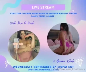 Don t miss out tonight s live show come have fun with my hot bestie