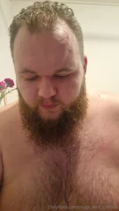 Is self care sexy just a big bearded scot brushing his teeth part 1