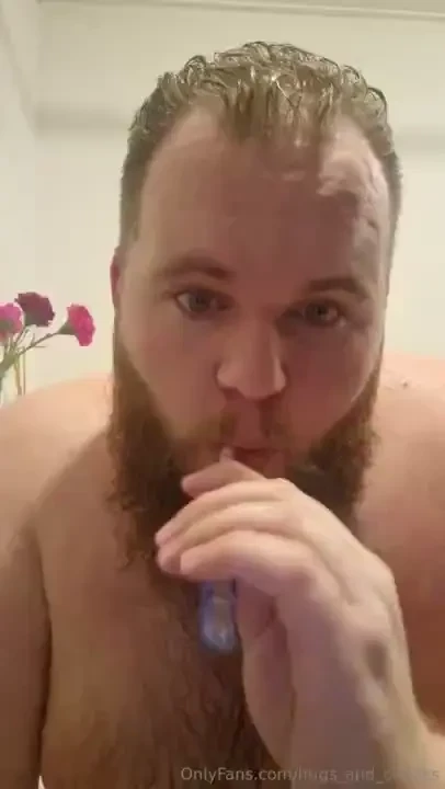 Is self care sexy just a big bearded scot brushing his teeth part 2 