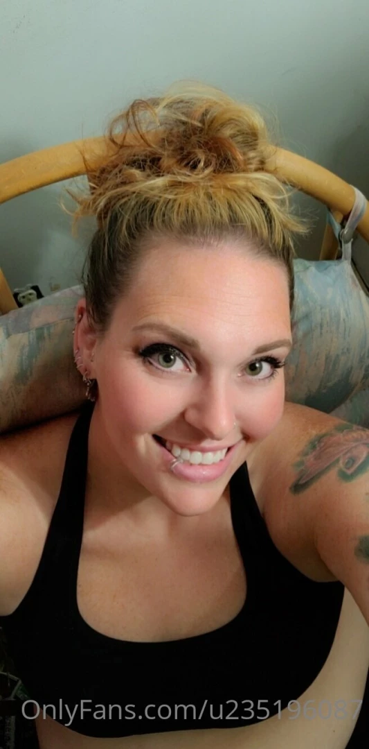 It is a sports bra kind of day 