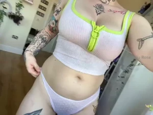 This is how i walk around doing chores would you want me as your live