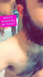 Who s got my back in the shower showertime