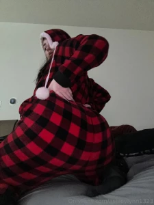 Got this cozy set from my biggest fan i love a onesie stay warm out part 6