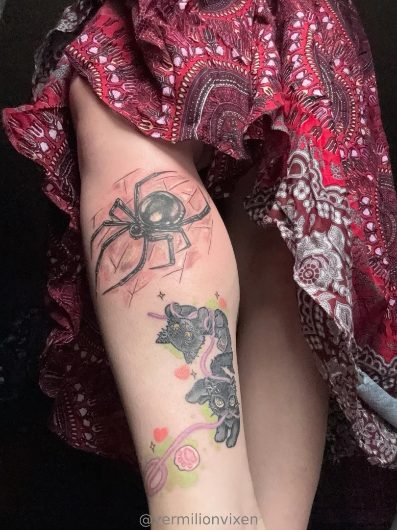 First to see my new tattoo 