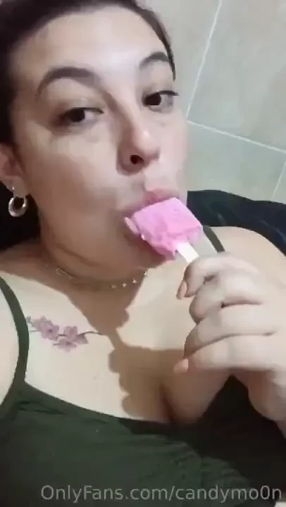 Enjoying a delicious ice cream 