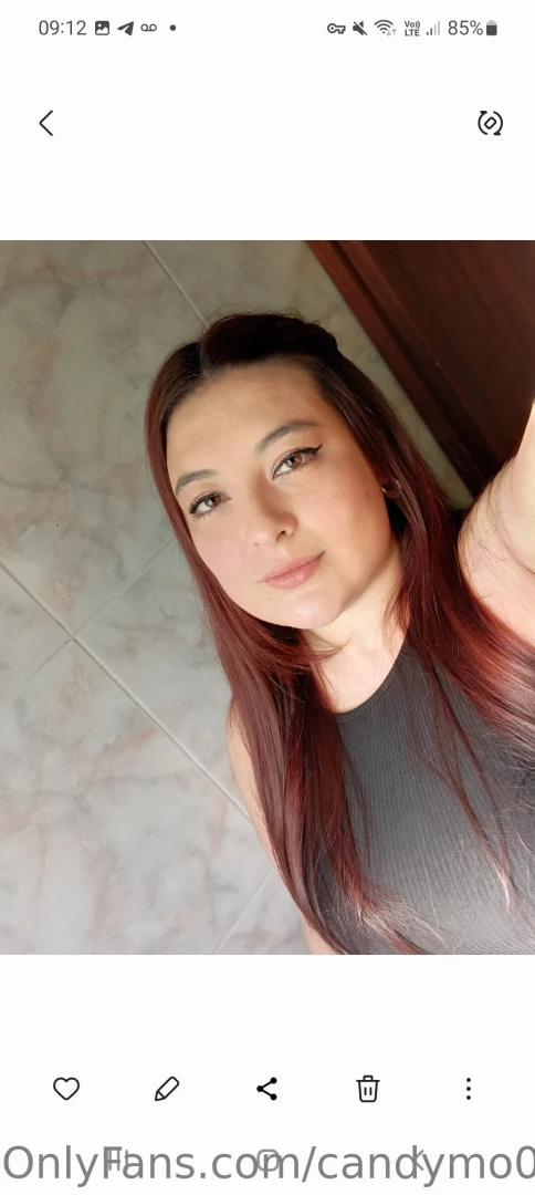 Write me privately and tell me if you like my new hair color 