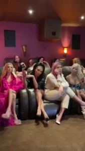 Check your dms to see my orgy with these baddies tsangellica part 1