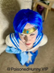Watch sailor mercury get fucked then busted on he couldn t hold in his part 1