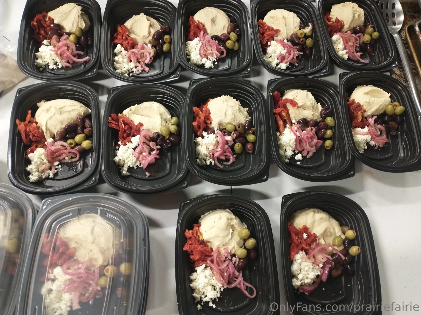 We made a new pizza variety shrimp romesco with arugula so good i part 3 