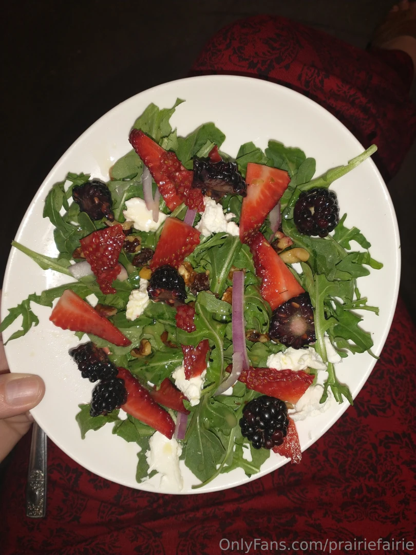 Salad anyone feeling like spring so these were refreshing after a part 1 