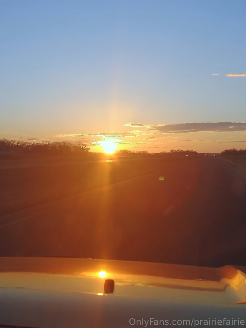 A nebraska sunrise on a day trip recently part 1 