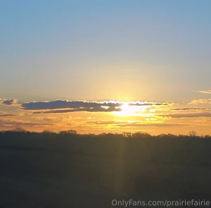 A nebraska sunrise on a day trip recently