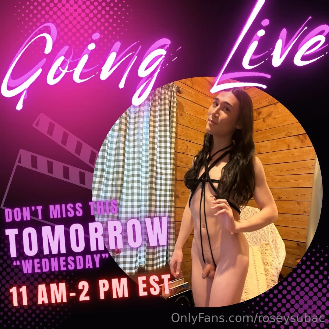 Aaand it s official cum join me from 11 am - 2 pm est tomorrow 