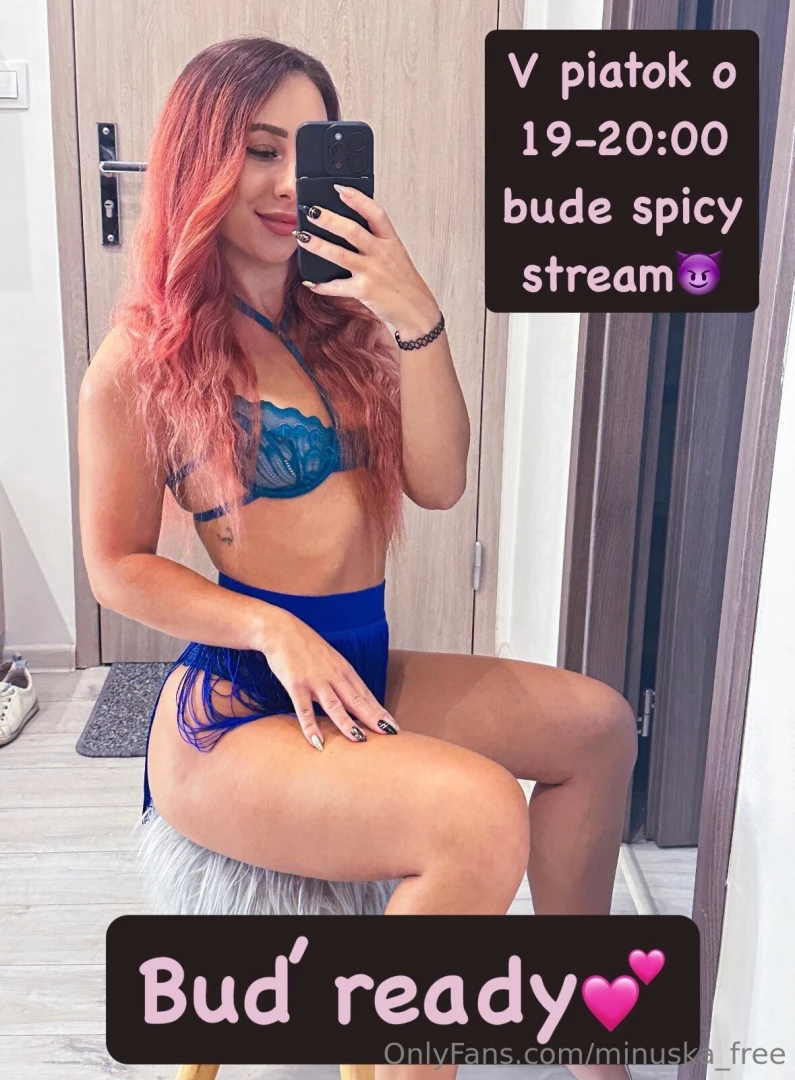 Pravdepodobne posledn spicy stream v najbli iu dobu minuska_3 bu ready 