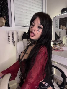 Kisses as dark as my soul