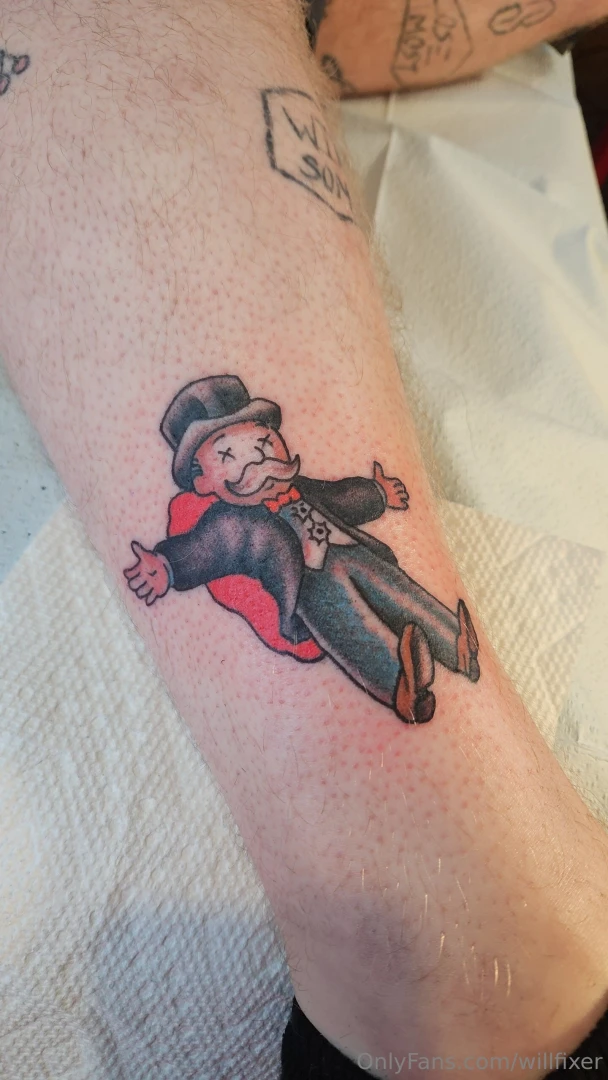 I wanted to smash the state but all i could afford is this tattoo 