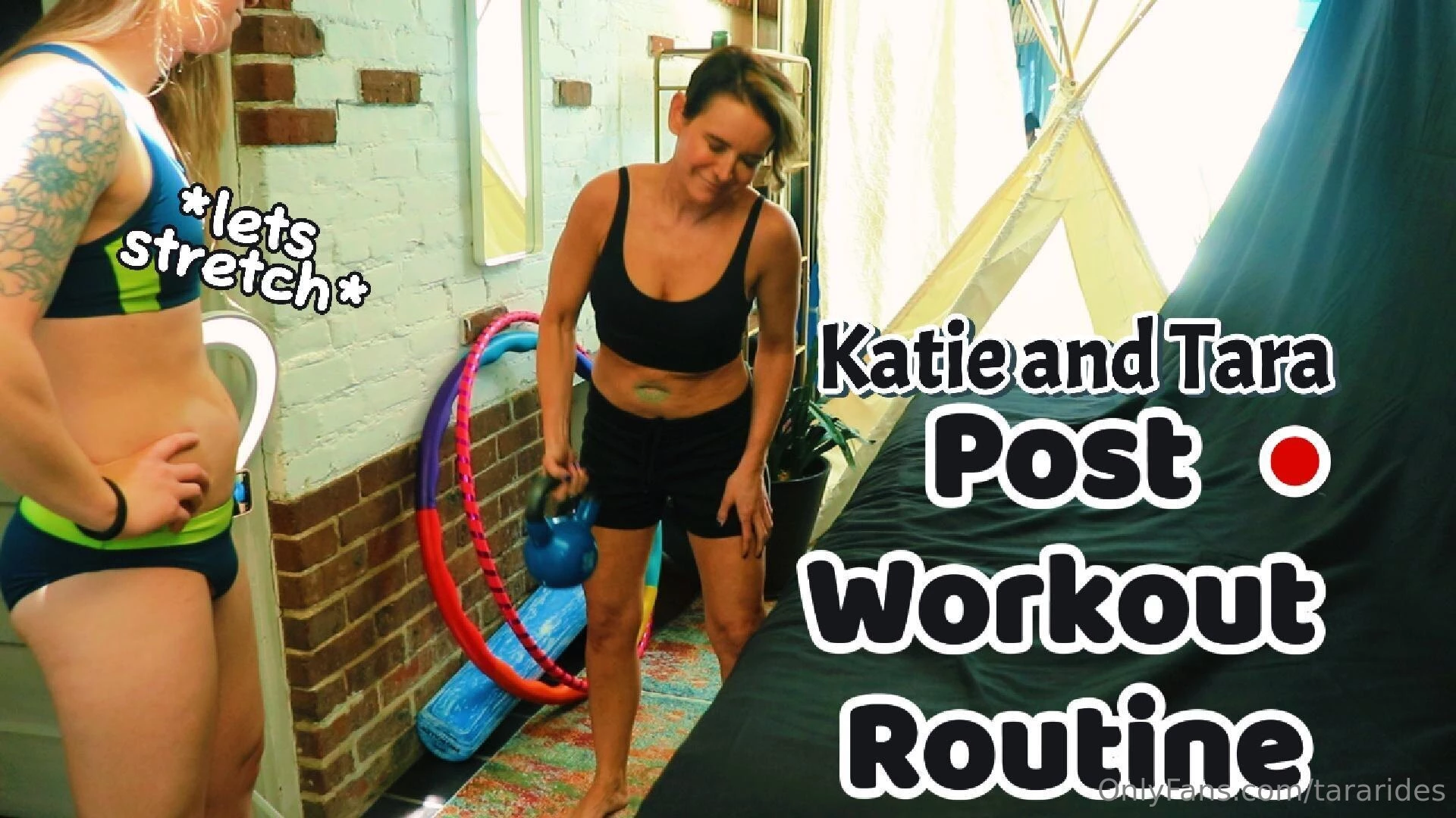 Me and fairychartreuse have the best workouts mainly because we give 