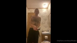 Just jamming out for you guys and stripping for you and making