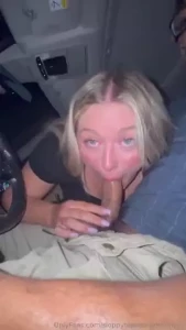 Let me suck you dry while you drive