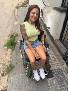 Would you take me for a walk and push my chair to help me would it be