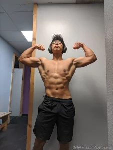 Nice hot shower after the gym part 2