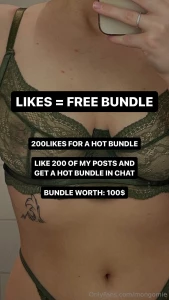 Likes free bundle send me a message when done