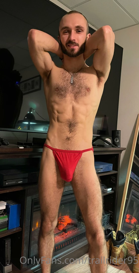 Is red my color check out me in a red thong followed by some soft cock 