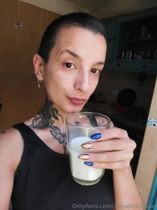 The bad guys in the movie drink milk and losers like you drink it with