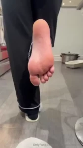 My sexy soles while cooking