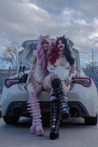 Milk maid shoot with my bestie finally part 15