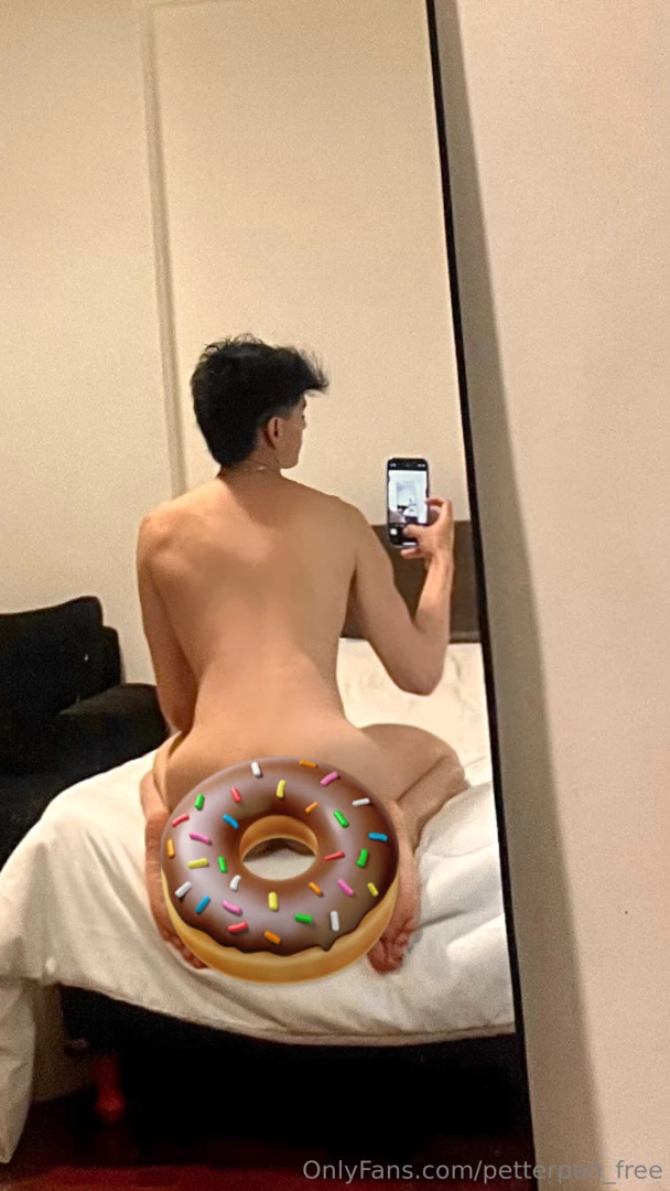Do you want to taste that donut or my delicious donut go for it on 