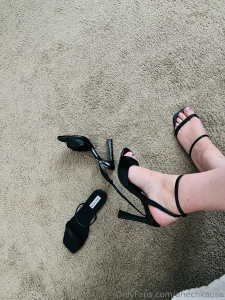 How about some more private pictures in heels or may be without dm me