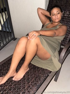 Out on the balcony catching a breeze literally part 1