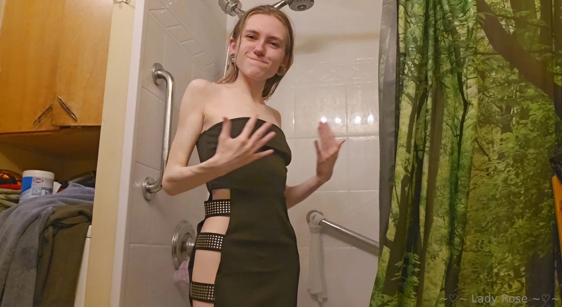 Pt 3 clothing try on vids lots of being naked strip teases and a dress part 1 
