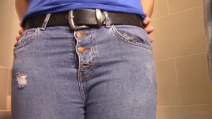 Belt jean farting 13 minutes long - enjoy my farty fans watch me in