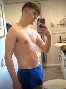 What is the first part of your body you wet with water in the shower