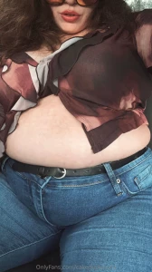 Even my largest amp stretchiest pair of jeans are starting to struggle