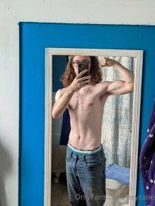 Showing off the front