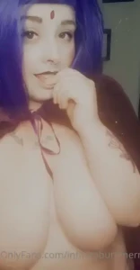 Part one of raven cosplay still on bed rest but next weekend we ll part 9