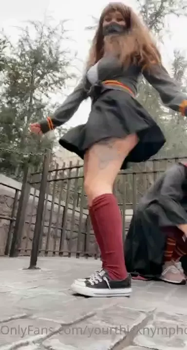 What a magical experience today no panties 