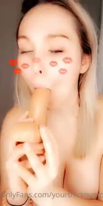 Wish this was your cock instead of my toy 