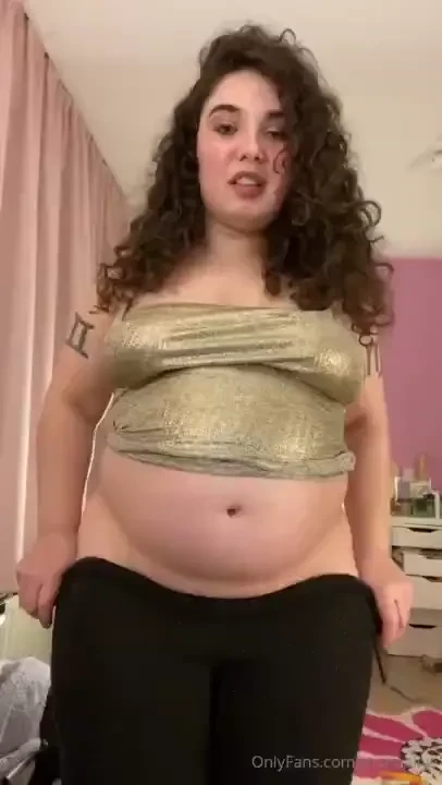 My belly is so big and round at my new weight can you imagine it will 