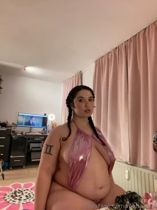 Just showing off the blubber before i devour a big chocolate cake part 4