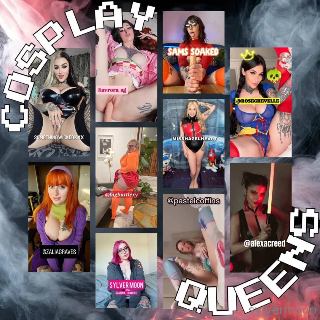 Your cosplay queens have arrived and are ready to drain you with 