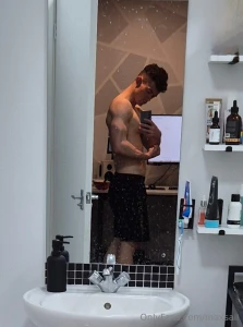 It s not a dirty mirror it s just snowing