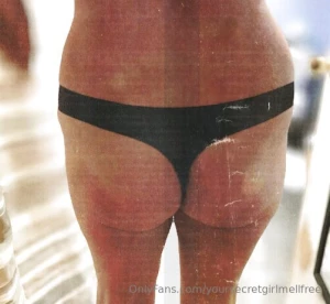 I love showing off in a thong