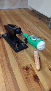 Who wants to see this machine fuck my cock